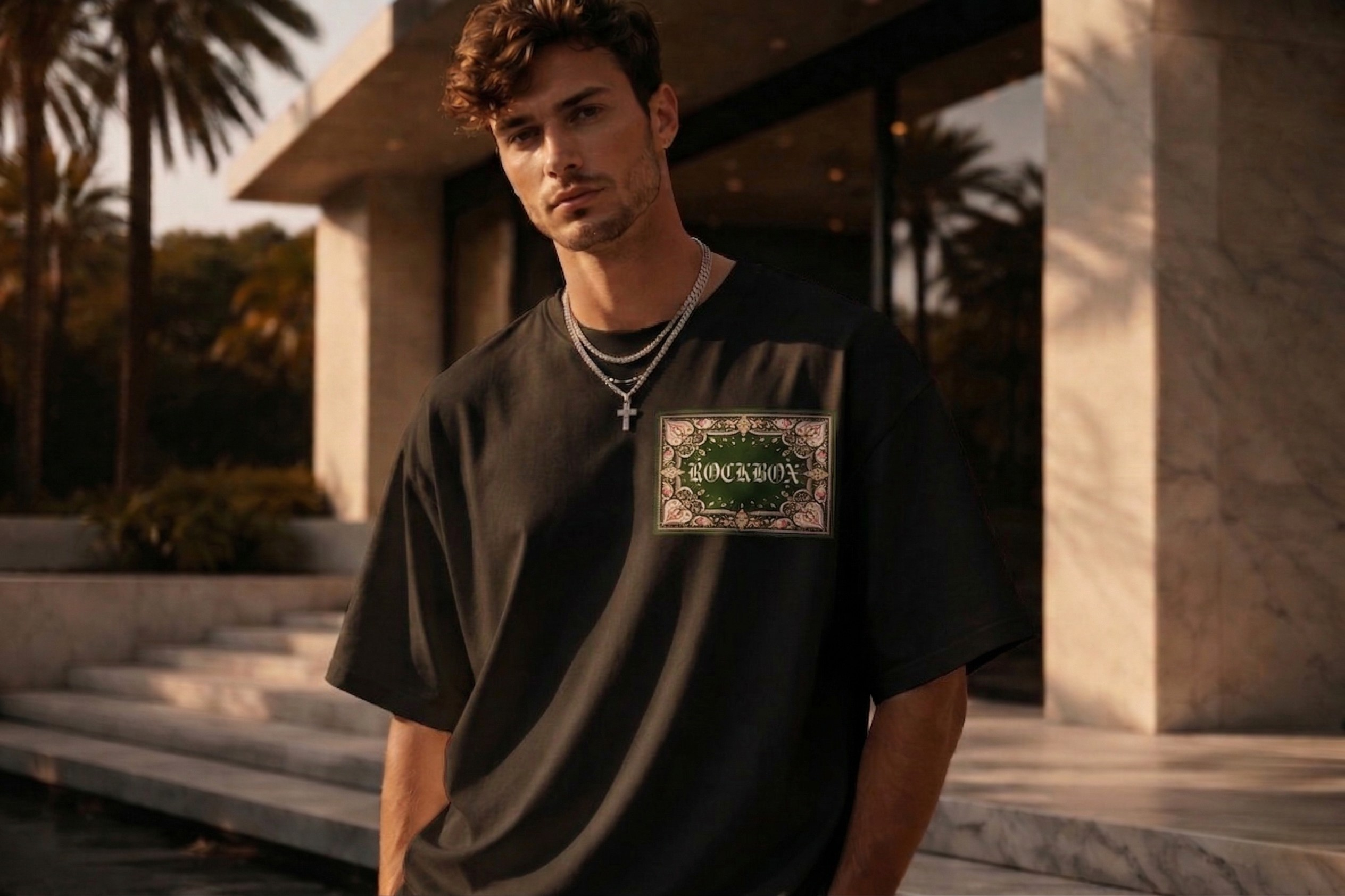 VANDAL X ROCKBOX COLLAB PERSIAN CARPET TEE