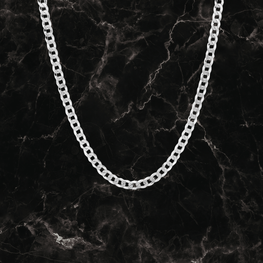 VANDAL NOIR SILVER CHAIN